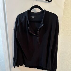 OFFLINE By Aerie Waffle Henley T-Shirt